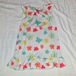5/$20. Girl's butterfly dress Sz 4